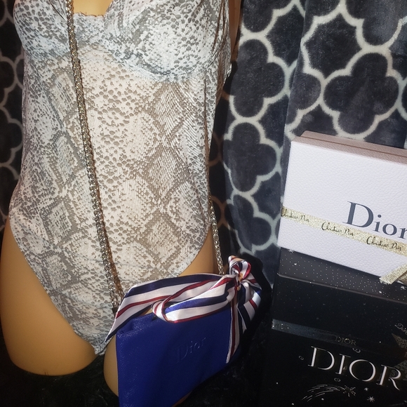 Dior mini crossbody bag blue - Picture 10 of 12